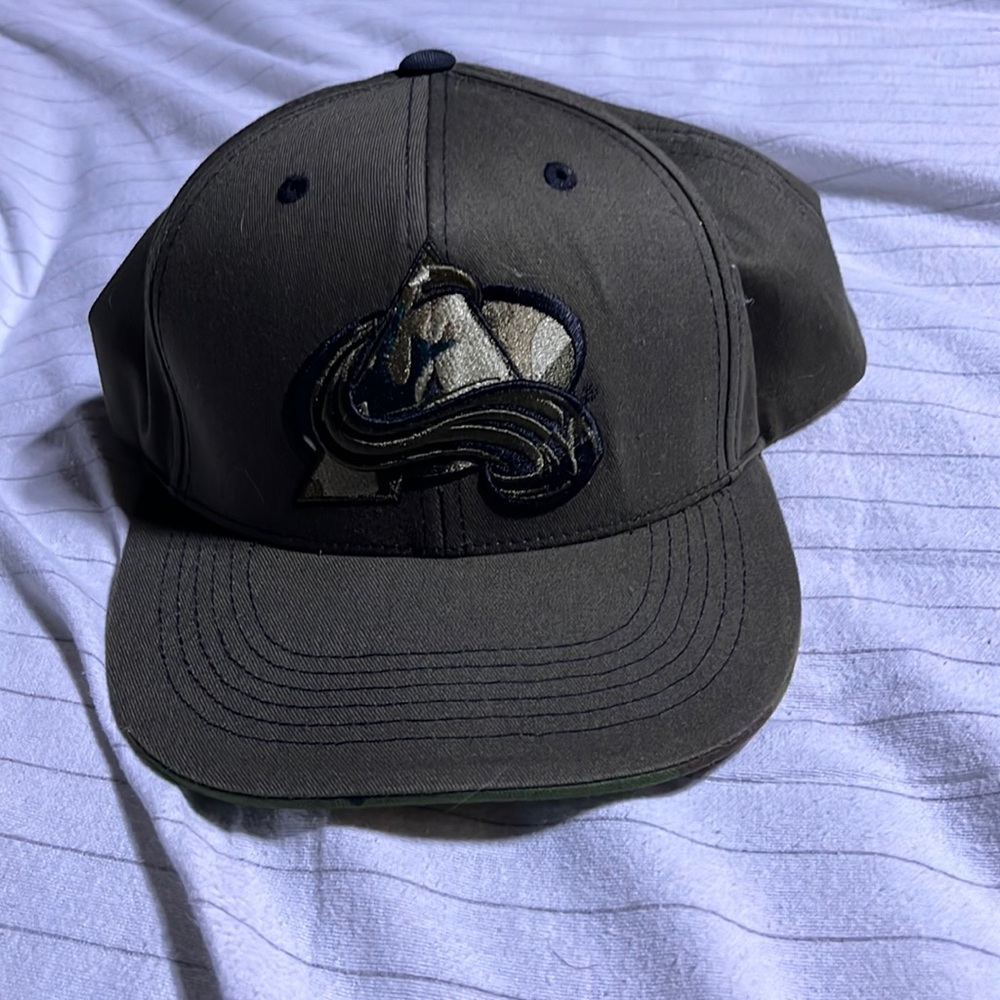 Forest green avalanche hat